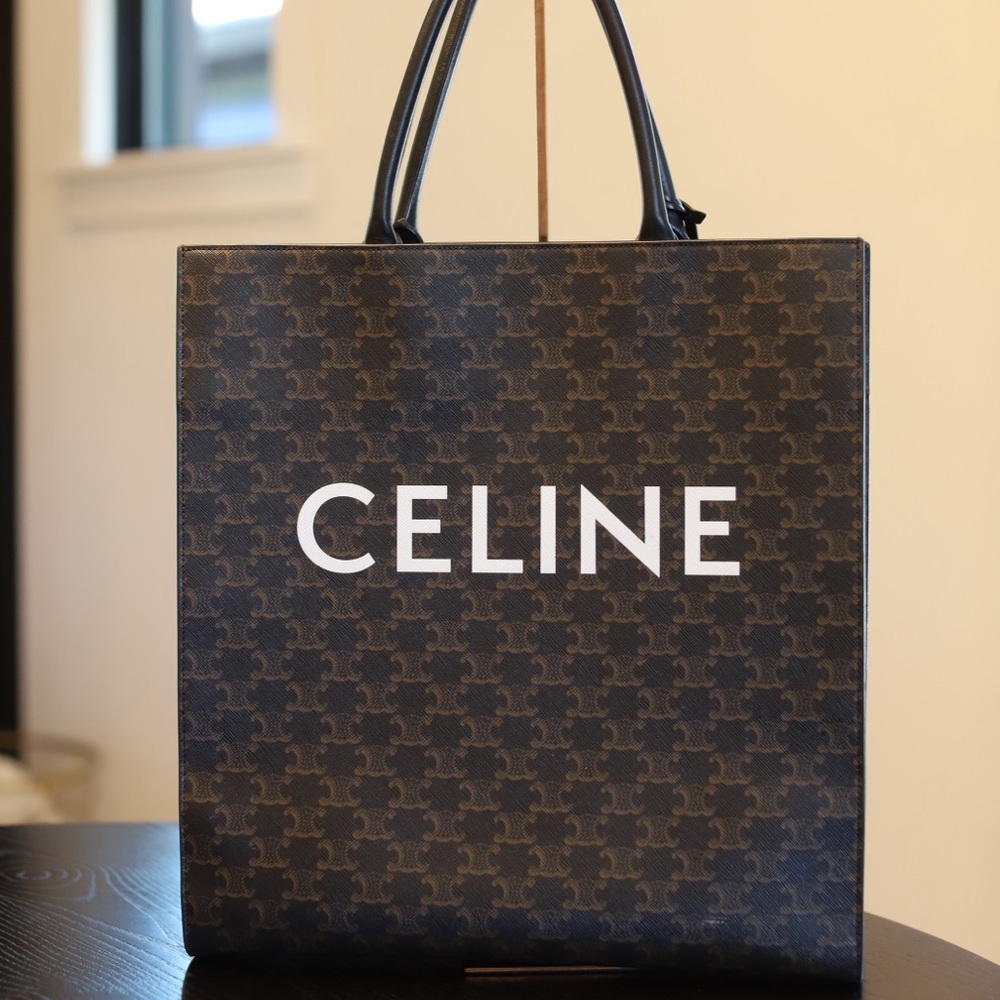 Celine Cabas Vertical Bag